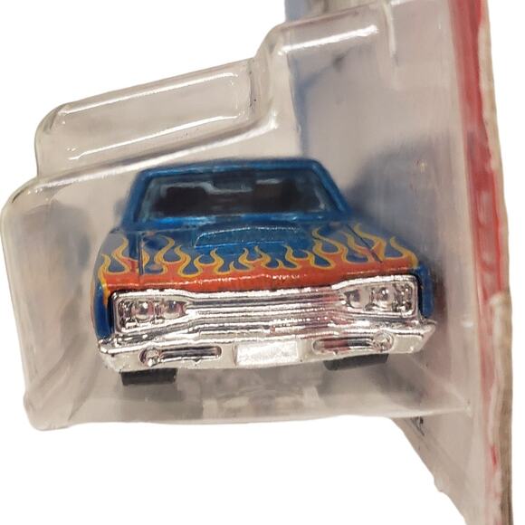Hot Wheels 69 Dodge Coronet Superbee Numbered Die Cast Car with Flames - Picture 5 of 9